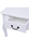 Bedside Cabinets 2 pcs MDF White - 4