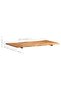 Table Top Solid Acacia Wood 100x(50-60)x2.5 cm - 3