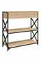 Console Table Sonoma Oak 75x28x75 cm Engineered Wood - 7