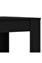 Dining Table Black Oak 140 x 74.5 x 76 cm Engineered Wood - 7