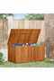 Garden Storage Box 150x80x75 cm Solid Wood Acacia