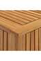 Garden Storage Box 60x50x58 cm Solid Acacia Wood - 8