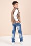Brown Zero Sleeve Vest Set Badili Boys' 3-Piece Pants Suit 23487 - 6