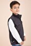 Füme Sıfır Kol Vest Set Badili Boy's 3-Piece Pants Suit 23489 - 4