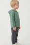 Boy's Suit Hooded Süzene Printed Cotton Ny Tracksuit Suit - 2