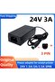 محول طاقة أوروبي AC DC 24V 2A 2.5A 3A 3PIN 60W لطابعات EPSON Bixolon Gprinter و NCR RealPOS...