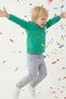 Boy's Suit Hooded Süzene Printed Cotton Ny Tracksuit Suit - 3