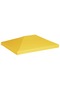 Gazebo Top Cover 270 g/m² 4x3 m Yellow