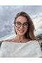 Panta |   Blue Light Protection Screen Glasses Glass Replaceable Unisex Stylish Modern Framed Glasses - 4