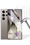 4 Pieces For Galaxy S24 Ultra NNBILI 4PCS Full Cover Tempered Glass For S26 S25 S24 Ultra Fingerp - 7