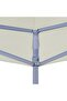 Party Tent Roof 4.5x3 m Cream 270 g/m² - 5
