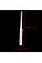 one size New Hot Sale 100pcs 130*12mm Aromatherapy Fragrance Perfume Essential Oils Test Paper Strip - 6