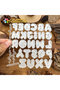 Original Lovely Alphabets Balloons Metal Cutting Dies Scrapbooking Decorative Embossing - 5