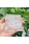 70mm Natural transparent quartz Crystal Pyramid Clear Reiki Healing Raw stone Polished Energy Chakra - 2