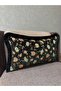 Tapestry Woven Linen Rectangular Black Color Tufted Throw Pillow Cover 30X50 cm - 2