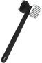 Silver Dual-Sided Meat Pounder Flattener,with Comfort Handle,for Tenderizing Steak,Beef & Chicken