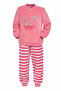 Girl's Velvet Pajama Set 1667 Pink01 - 2