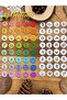 Original Lovely Circles Alphabet and Numbers Metal Cutting Dies Scrapbooking Decorative Embossing - 7