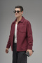Trend Biz Regular Fit Plush Shirt with Snap Closure - 3
