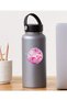 Pink Disco Ball Sticker Car, Motorcycle, Helmet, Laptop, Glass Sticker 13X13 cm - 5