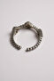 Steel Triple Clover Ring - 2