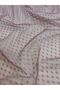 Polka Dot Tulle Lace Fabric - Dusty Rose Color - 2