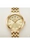 Women's Wristwatch |   22mm Gold Color Steel Case and Band, Mineral Glass, Elegant Design - 2