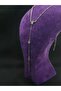 Star Model Dangling Chain Design Zircon Stone Embroidered Steel Necklace - 2