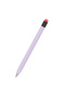 Caseonn m-pencil pro case classic retro design matte silicone lilac (the product is not a pen) - 3