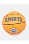 Orange Printed Basketball - 2