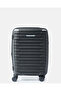 Black Textured Luggage Trolley (20 Inch)
