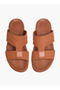 Men Solid Arabic Sandals - 2