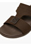 Men Textured Arabic Sandals - 4