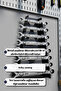 Metal Key Organizer 8 Slots Wall Mounted Key Holder and Organizer Stand - 2