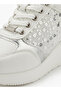 Women Lace-Up Ankle Sneakers - 4