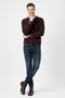 Men's Crew Neck Patterned Soft Sweater - 2