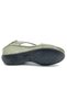 Somali Genuine Leather Comfort Orthopedic Women's Sandals Green - 5
