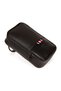 Men's Leather Mechanism Wallet and Portfolio Clutch Casual Handbag - Black - 3