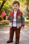 Premium Boys' Special Day & Holiday Set 100% Cotton - Shirt Jacket, T-Shirt, Pants