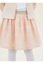 Floral Detailed Cardigan Sweet Skirt Children's Set - 2