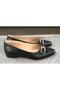 2511502Y Genuine Leather Buckle Ballerinas