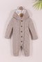 Brown Baby Boy/Girl Winter Sleeping Bag Welsoft Lined Knitwear Jumpsuit 6-9Months 9-12Months 12-18Months