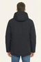 Men's Winter Parka Heat-Retaining Padded Fur-Lined Water-Repellent Windproof Hooded Parka Coat - 4