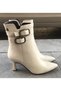 2554004 Women's Genuine Leather Heeled Boots - 3