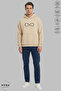Dear Couple Combination Forever Printed Hoodie Hooded Fleece-Lined Oversized Cotton Sweatshirt 2-Piece Set - 5