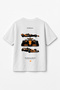 Oversized Unisex Mclaren Formula 1 Car Printed T-Shirt Tee Shirt