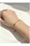 Daisy Flower with Pearl Inside Women's Steel Bracelet Does Not Tarnish, Matches Any Combination - 2
