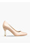 Women Pearl Shaped Heel Pumps - 3