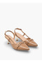 Women Cone Heel Pointed Toe Shoes - 2