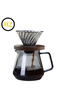 طقم القهوة v60 سيرفر وقمع